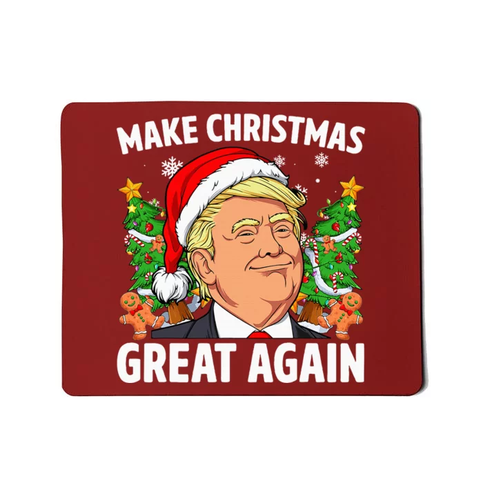 Trump 2024 Make Christmas Great Again Mousepad