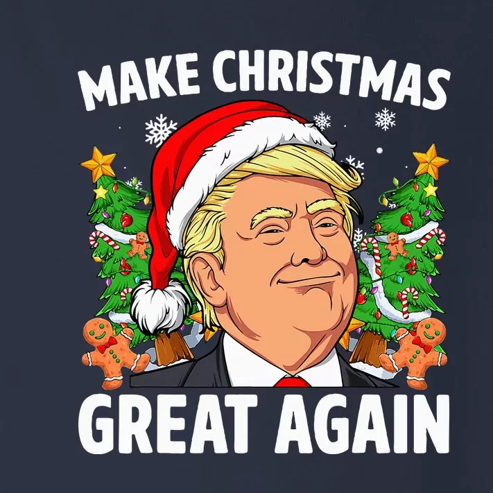 Trump 2024 Make Christmas Great Again Toddler Long Sleeve Shirt