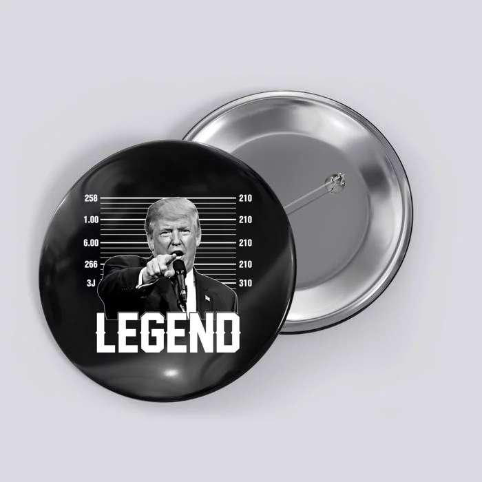 Trump 2024 Mugshot President Legend Vote Election Button