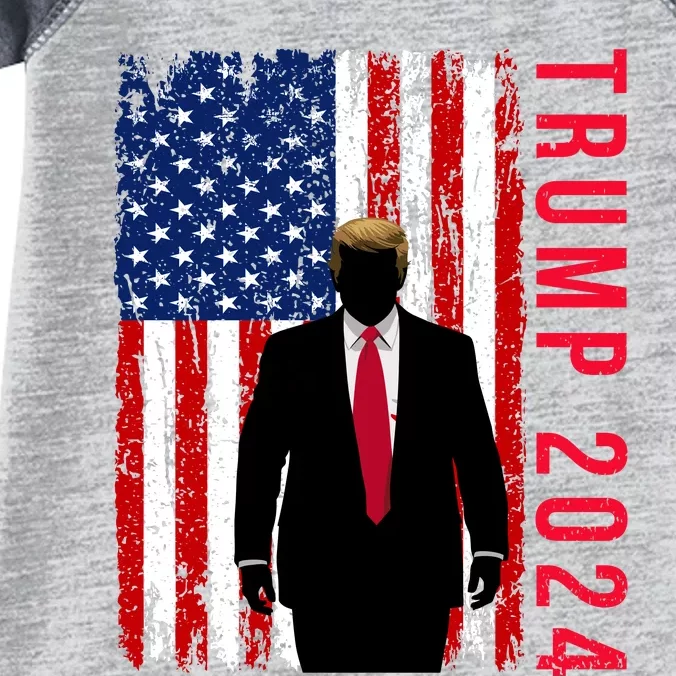 Trump 2024 Merchandise Tees Infant Baby Jersey Bodysuit