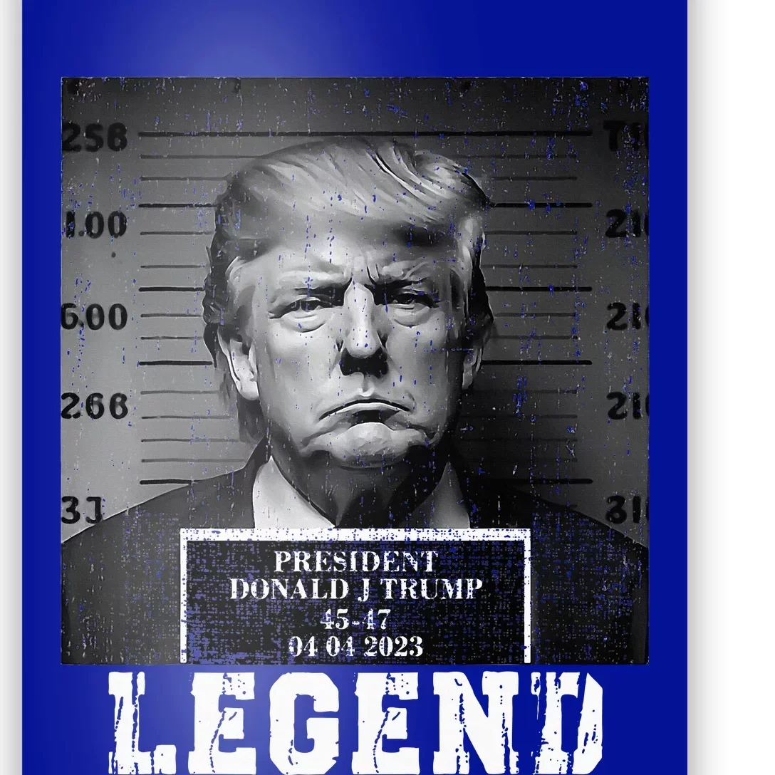 Trump 2024 Mugshot President Legend Poster