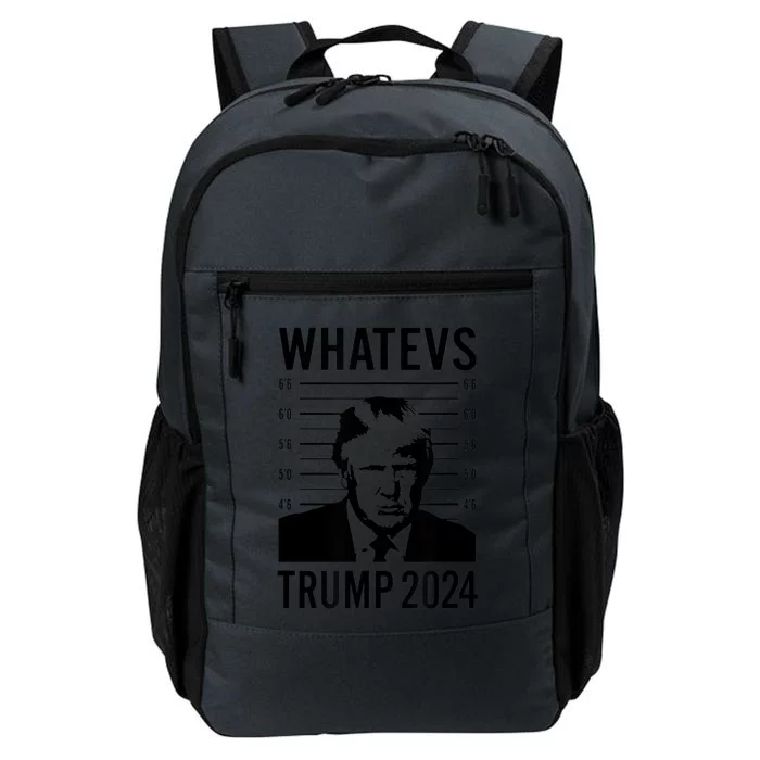 Trump Mugshot 2024 President Legend Trump never surrender Daily Commute Backpack