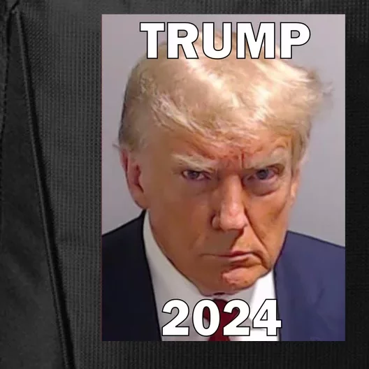 Trump 2024 Mugshot City Backpack