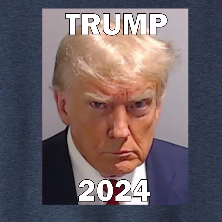 Trump 2024 Mugshot Women's Crop Top Tee