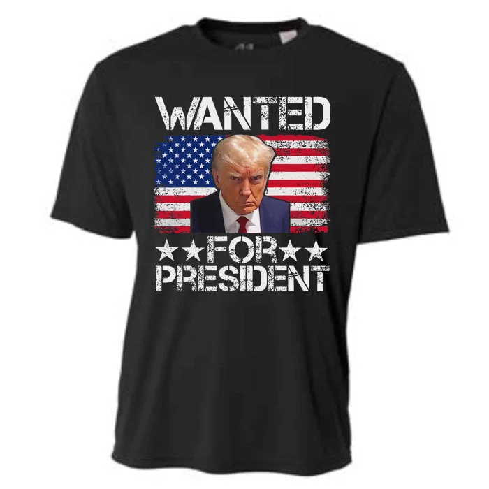 Trump 2024 Mugshot President Legend Cooling Performance Crew T-Shirt