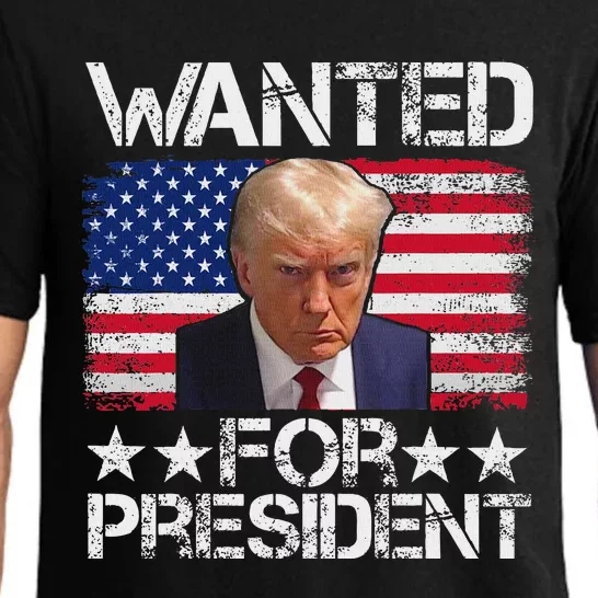 Trump 2024 Mugshot President Legend Pajama Set