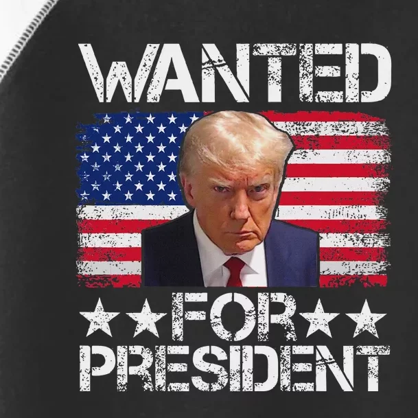 Trump 2024 Mugshot President Legend Toddler Fine Jersey T-Shirt