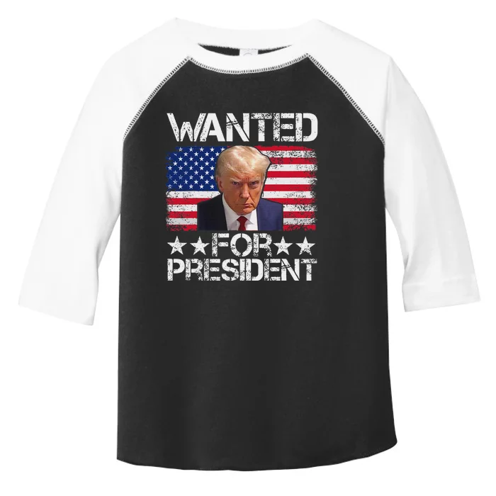 Trump 2024 Mugshot President Legend Toddler Fine Jersey T-Shirt