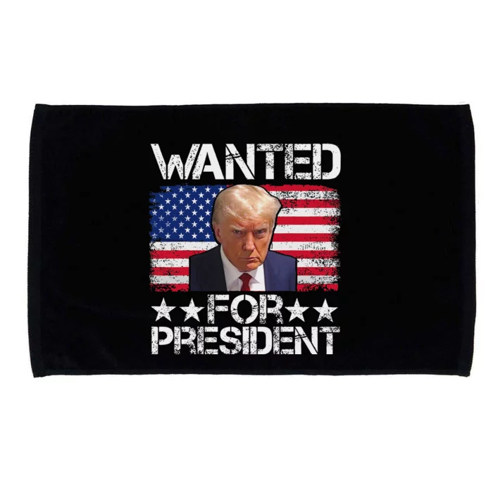 Trump 2024 Mugshot President Legend Microfiber Hand Towel