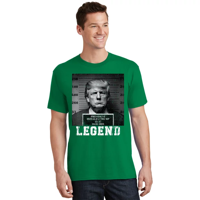 Trump 2024 Mugshot President Legend T-Shirt