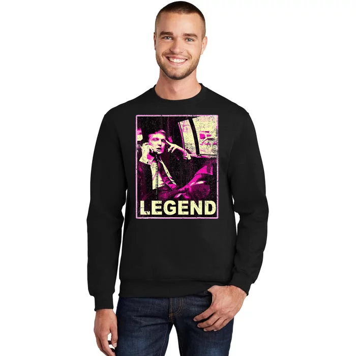 Trump 2024 Mugshot President Legend Sweatshirt