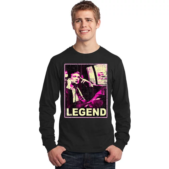 Trump 2024 Mugshot President Legend Tall Long Sleeve T-Shirt