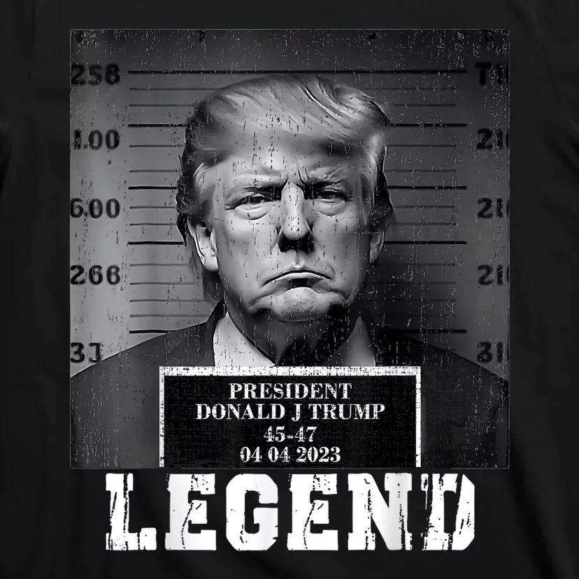 Trump 2024 Mugshot President Legend T-Shirt