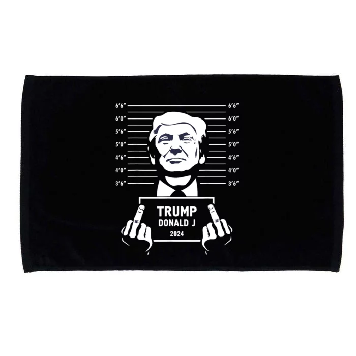 Trump 2024 Mugshot President Legend Microfiber Hand Towel