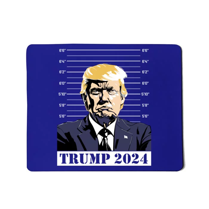 Trump 2024 Mug Shot Jail President Election Trump 2024 Gift Mousepad