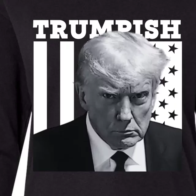 Trumpish 2024 Make America Great Again Womens Cotton Relaxed Long Sleeve T-Shirt