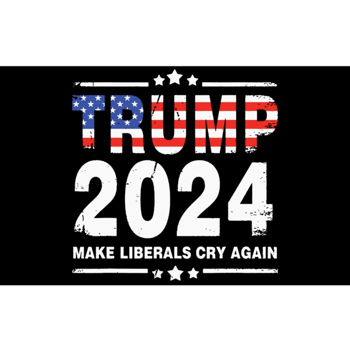 Trump 2024 Make Liberals Cry Again Bumper Sticker