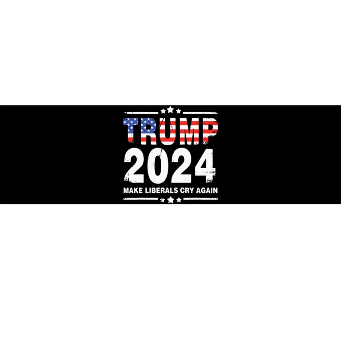 Trump 2024 Make Liberals Cry Again Bumper Sticker