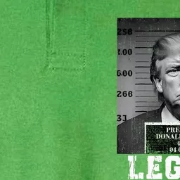 Trump 2024 Mugshot President Legend Softstyle Adult Sport Polo