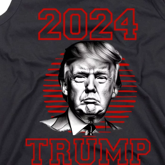 Trump 2024: MAGA Patriot Reelect Keep America Great! Tank Top