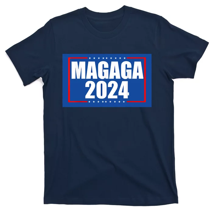 Trump 2024 MAGAGA 2024 Make America Great And Glorious Again T-Shirt