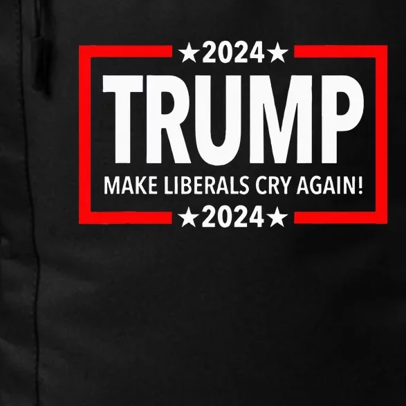 Trump 2024 Make Liberals Cry Again Daily Commute Backpack