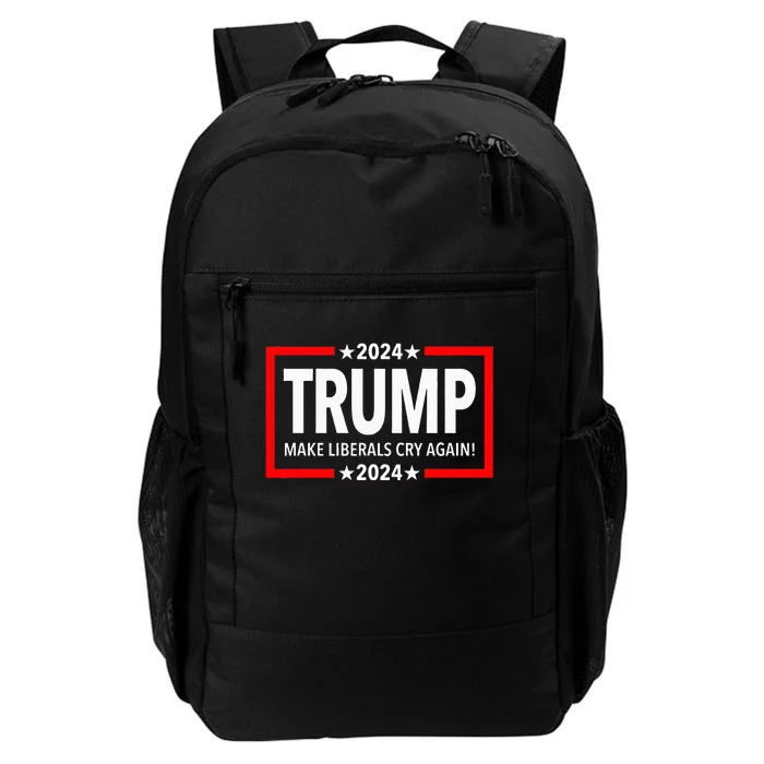 Trump 2024 Make Liberals Cry Again Daily Commute Backpack