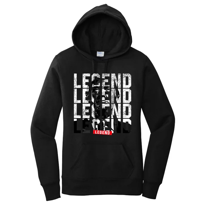 Trump 2024 Mugshot President legend Women's Pullover Hoodie