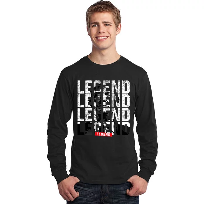 Trump 2024 Mugshot President legend Tall Long Sleeve T-Shirt