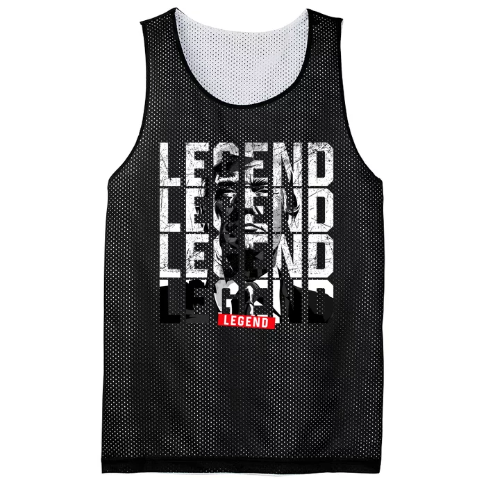 Trump 2024 Mugshot President legend Mesh Reversible Basketball Jersey Tank