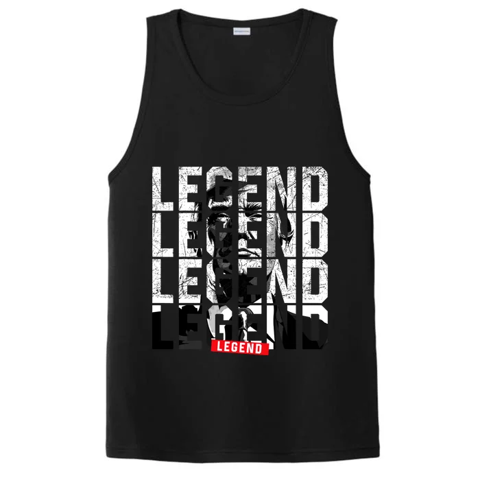 Trump 2024 Mugshot President legend Performance Tank