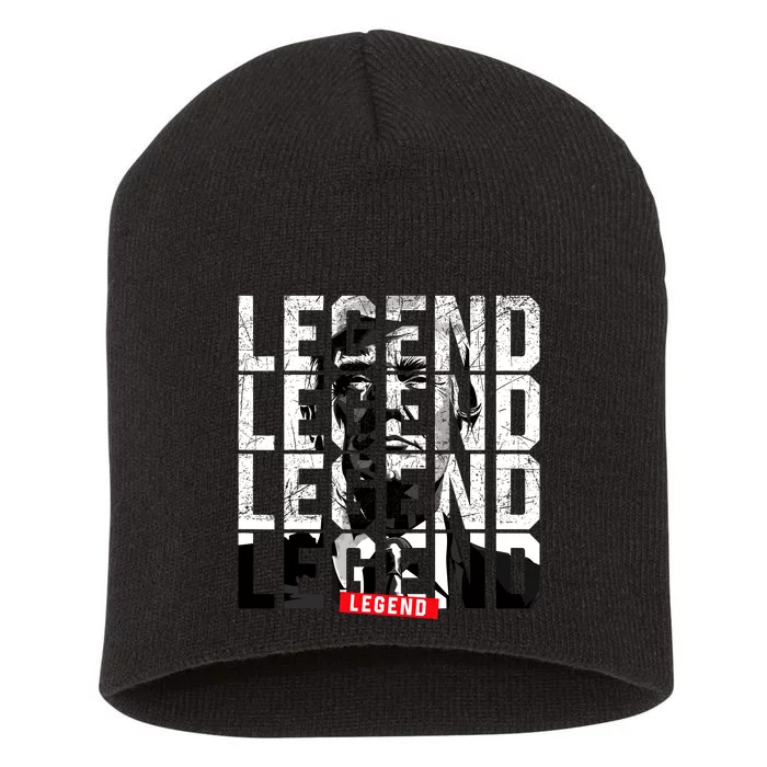 Trump 2024 Mugshot President legend Short Acrylic Beanie