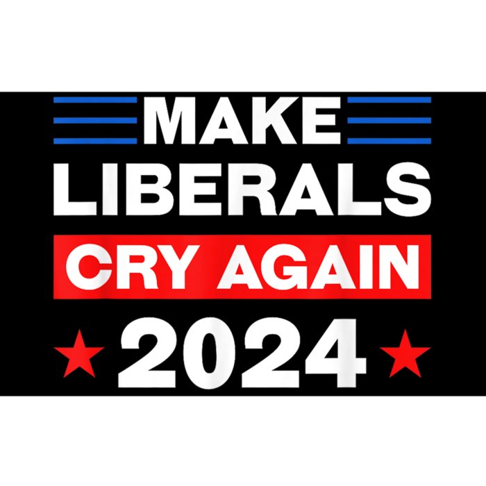 Trump 2024 Make Liberals Cry Again Trump American Bumper Sticker