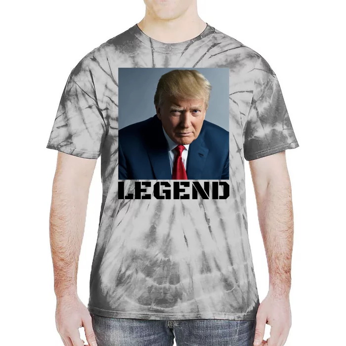 Trump 2024 Mugshot President legend Tie-Dye T-Shirt