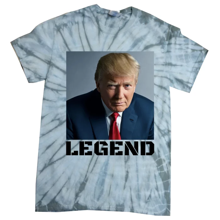 Trump 2024 Mugshot President legend Tie-Dye T-Shirt