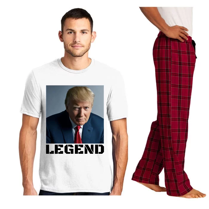 Trump 2024 Mugshot President legend Pajama Set