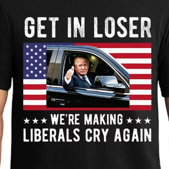 Trump 2024 Make Liberals Cry Again Get In Loser Pajama Set