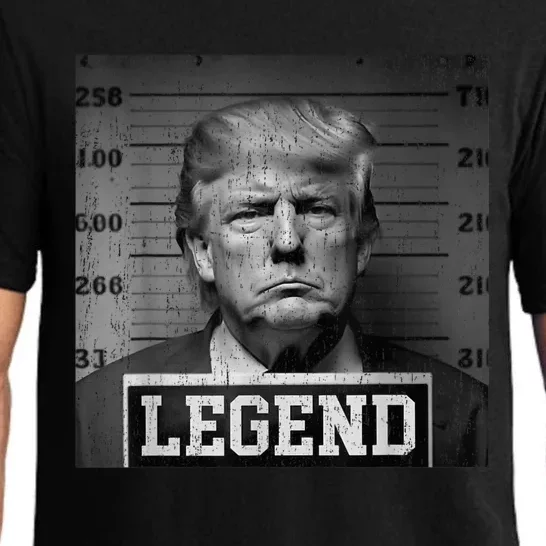 Trump 2024 Mugshot President Legend Pajama Set