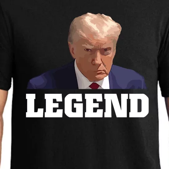 Trump 2024 Mugshot President Legend Pajama Set