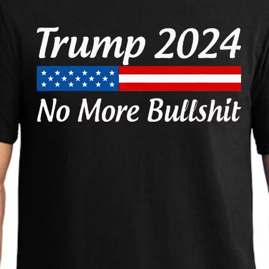 Trump 2024 No More Bullshit Pajama Set