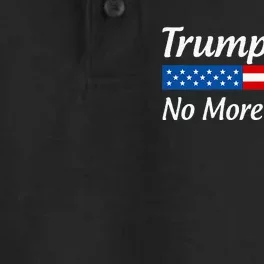 Trump 2024 No More Bullshit Dry Zone Grid Performance Polo