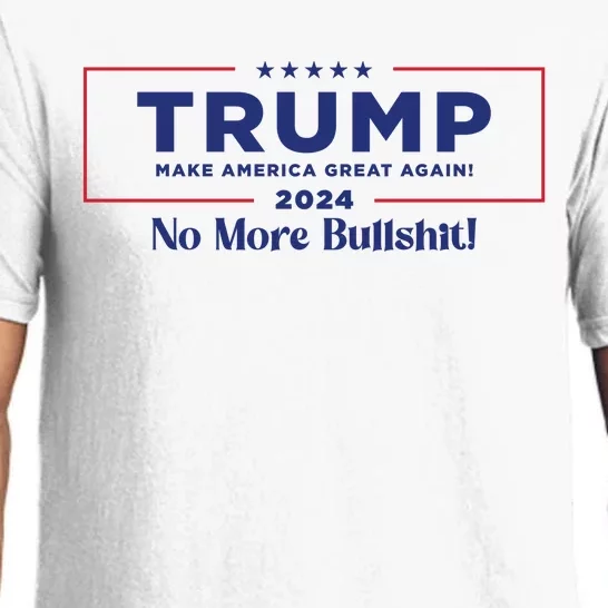 Trump 2024 No More Bullshit Pajama Set