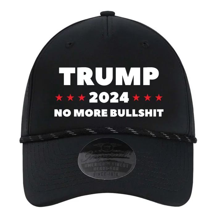 Trump 2024 No More Bullshit Performance The Dyno Cap