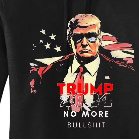 Trump 2024 Never Surrender Trump Assassinated Women's Pullover Hoodie