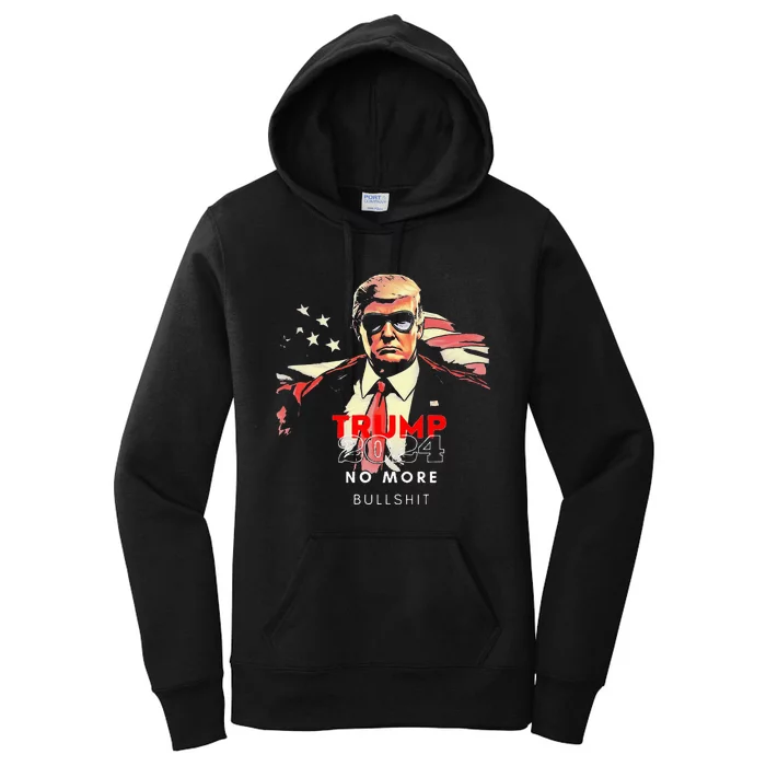 Trump 2024 Never Surrender Trump Assassinated Women's Pullover Hoodie