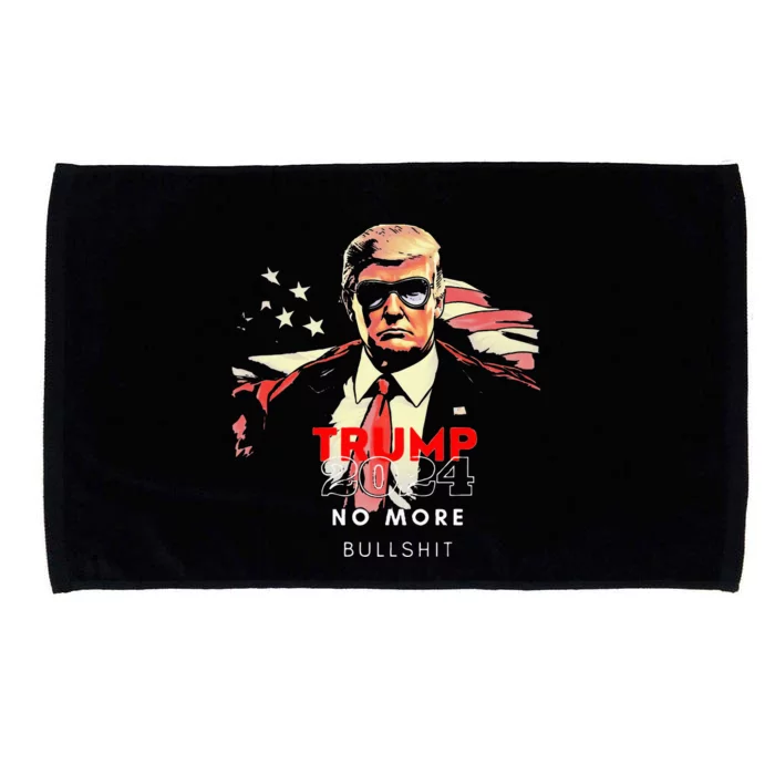 Trump 2024 Never Surrender Trump Assassinated Microfiber Hand Towel