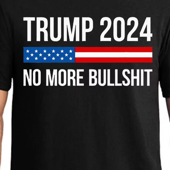 Trump 2024 No More Bullshit Pajama Set