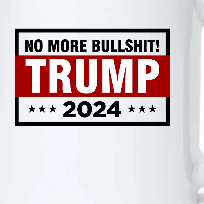 Trump 2024 No More BS Save America USA Vote Black Color Changing Mug