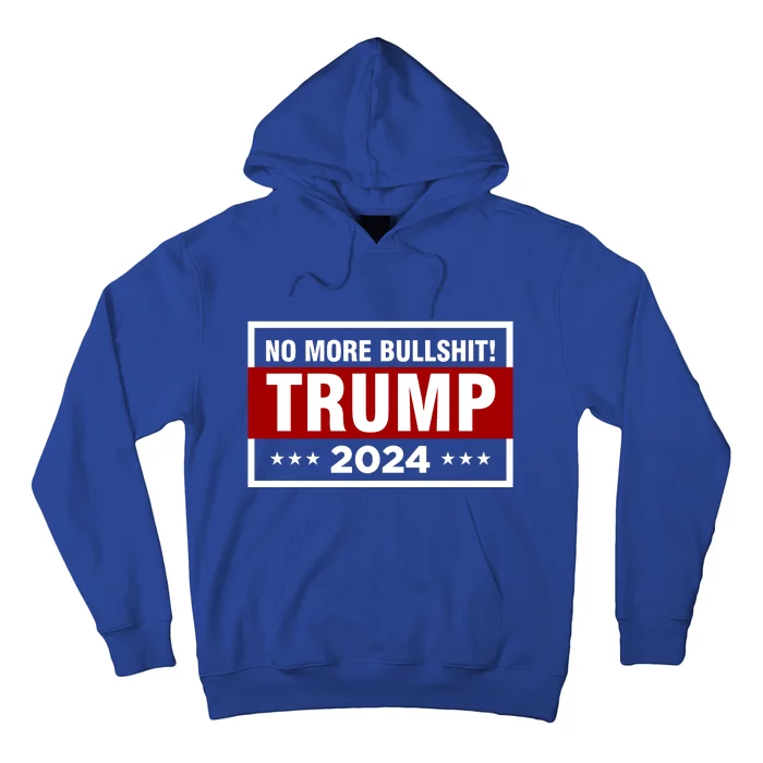 Trump 2024 No More BS Save America USA Vote Hoodie