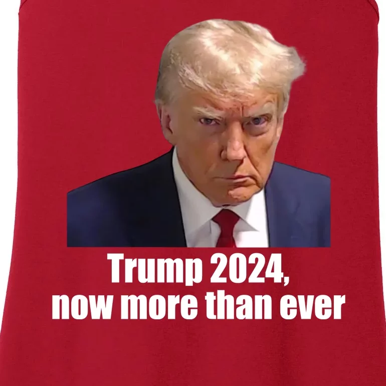 Trump 2024 Now More Than Ever Ladies Essential Tank